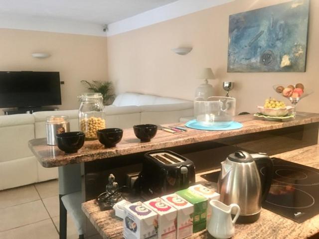 Serenity Chambre D'Hote Au Calme Des Maitres Tibetains Y Ont Sejourne 15 Mn Des Plages Leilighet Mougins Eksteriør bilde