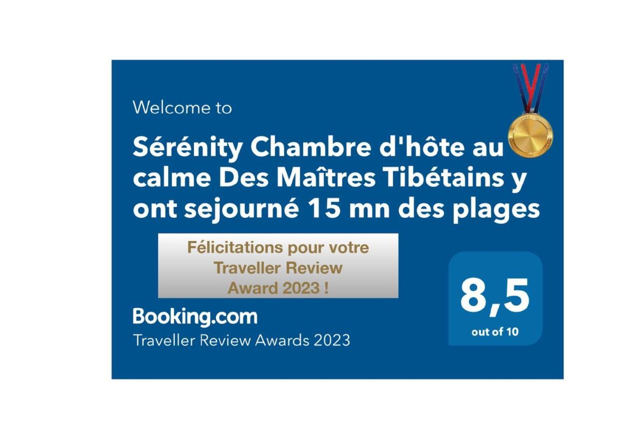 Serenity Chambre D'Hote Au Calme Des Maitres Tibetains Y Ont Sejourne 15 Mn Des Plages Leilighet Mougins Eksteriør bilde